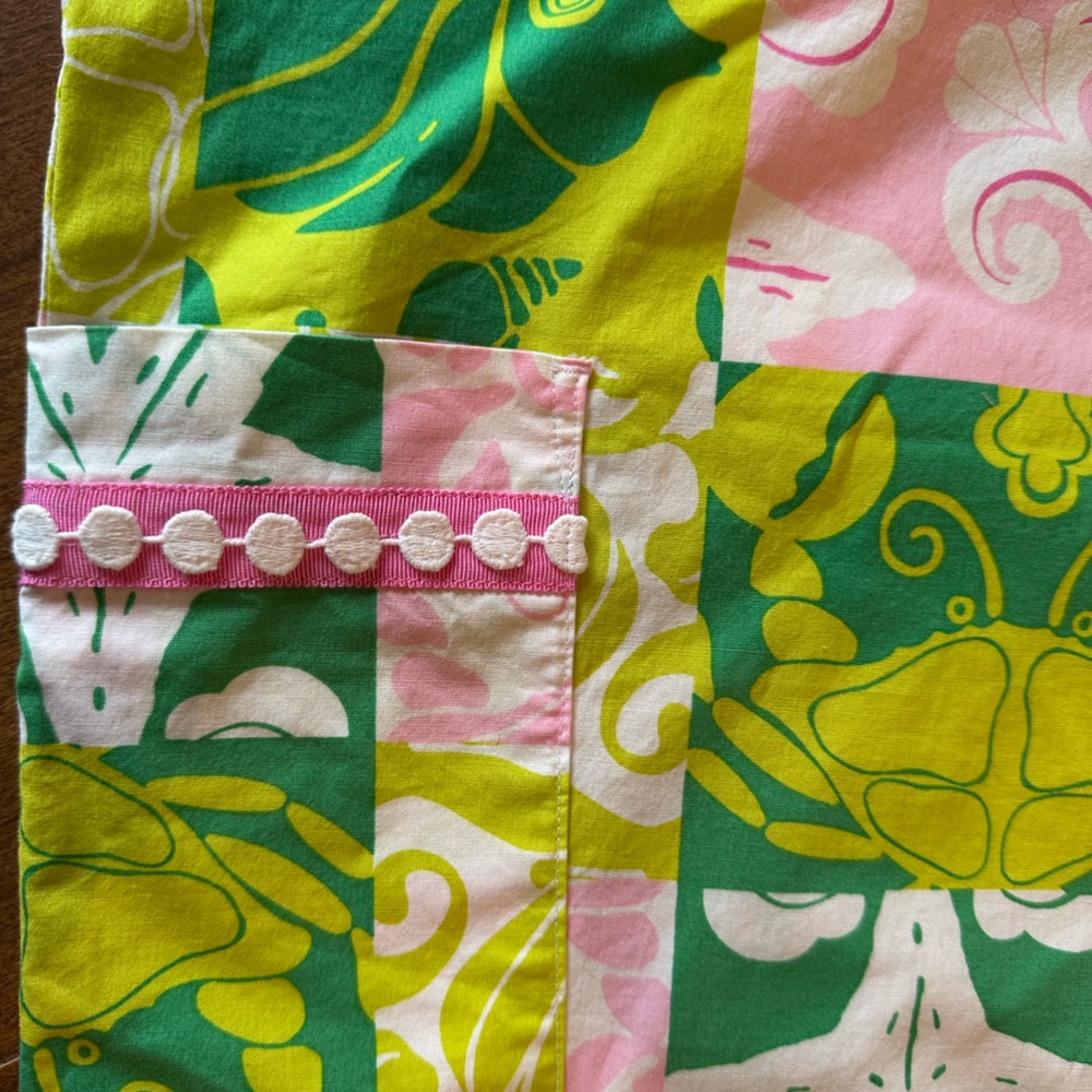Vintage Lilly Pulitzer Cropped Pants Size 12 - Picture 5 of 7